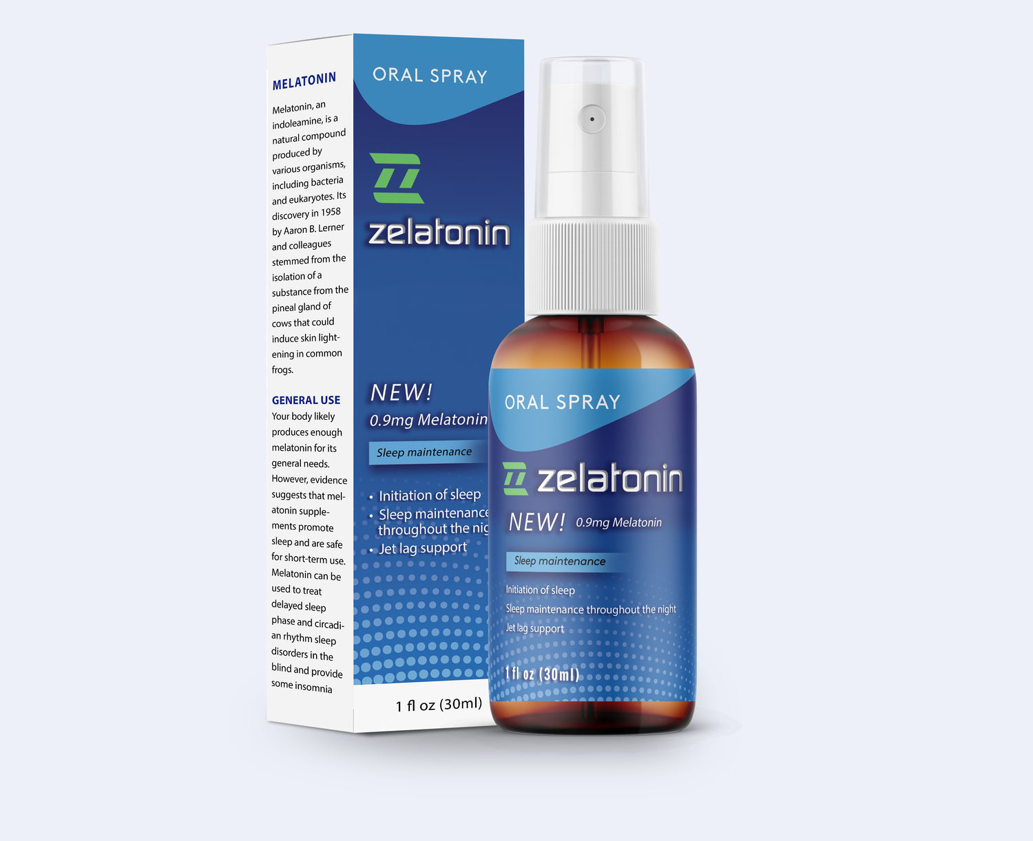 Sleep improvement sublingual spray