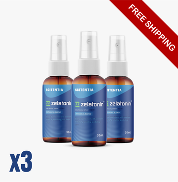 Zelatonin® Sublingual Spray Triple Bundle - 3 Month Supply